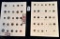 LOT OF 2 - RIVET SHANKS BUTTON DISPLAY CARDS