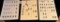 LOT OF 3 - RIVET SHANKS BUTTON DISPLAY CARDS