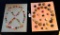 LOT OF 2 - ASSORTED BUTTON DISPLAY CARDS