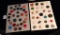 LOT OF 2 - ASSORTED BUTTON DISPLAY CARDS