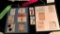 LOT OF 2 - BUTTON DISPLAY CARDS W/ RIBBONS & 2 EXTRA CARDS