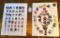 LOT OF 2 - CHARACTER & MORE BUTTON DISPLAY CARDS