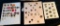 LOT OF 3 - MOTHER/DAUGHTER, SHELL IN METAL & MORE BUTTON DISPLAY CARDS