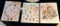 LOT OF 3 - SNAP TOGETHER & MORE BUTTON DISPLAY CARDS
