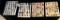 LOT OF 4 - VINTAGE ASSORTED BUTTON DISPLAY CARDS