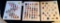 LOT OF 3 - SNAP TOGETHER BUTTON DISPLAY CARDS