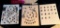 LOT OF 3 - VINTAGE, INDIAN HEAD, KEY, ARROWHEAD & MUCH MORE RIVET SHANKS BUTTON DISPLAY CARDS