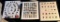LOT OF 3 - RIVET SHANKS BUTTON DISPLAY CARDS