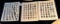 LOT OF 3 - RIVET SHANKS BUTTON DISPLAY CARDS