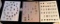 LOT OF 3 - RIVET SHANKS BUTTON DISPLAY CARDS