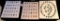 LOT OF 3 - BIG BIRD & MORE RIVET SHANKS BUTTON DISPLAY CARDS