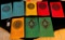 LOT OF 8 1996 THE NATIONAL BUTTON BULLETIN
