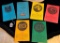 LOT OF 6 - 1999 THE NATIONAL BUTTON BULLETIN