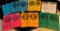 LOT OF 15 - 2001 THE. NATIONAL BUTTON BULLETIN