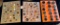 LOT OF 3 - WOOD & MORE BUTTON CARD DISPLAYS