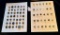 LOT OF 2 RIVET SHANKS BUTTON DISPLAY CARDS
