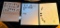LOT OF 3 - RIVET SHANKS BUTTON DISPLAY CARDS