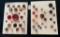LOT OF 2 - INCLUDING GOODYEAR, MOTHER/DAUGHTER AND MORE BUTTON DISPLAY CARDS
