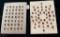 LOT OF 2 - METAL & MORE BUTTON DISPLAY CARDS