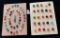 LOT OF 2 - GLASS BUTTON DISPLAY CARDS