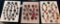 LOT OF 3 - BLACK SYNTHETIC & MORE BUTTON DISPLAY CARDS