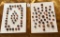 LOT OF 2 - VINTAGE BUTTON DISPLAY CARDS