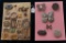 LOT OF 2 BELT BUCKLES & MORE DISPLAY CARDS
