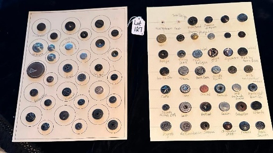 LOT OF 2 - MOTHER/DAUGHTER & MORE RIVET SHANKS DISPLAY CARDS