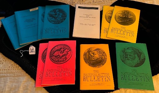 LOT OF 11 - 2003 THE NATIONAL BUTTON BULLETIN