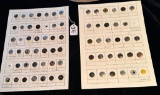 LOT OF 2 - RIVET SHANKS BUTTON DISPLAY CARDS
