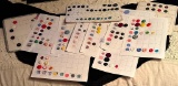 LOT OF 12 - BUTTONS ON CARDS