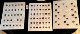 LOT OF 3 - RIVET SHANKS BUTTON DISPLAY CARDS INCLUDING MOTHER/DAUGHTER, CAT IN THE HAT & MUCH MORE