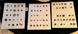 LOT OF 3 - RIVET SHANKS BUTTON DISPLAY CARDS INCLUDING MOTHER/DAUGHTER & MORE