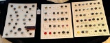 LOT OF 3 - RIVET SHANKS BUTTON DISPLAY CARDS INCLUDING MOTHER/DAUGHTER & MORE