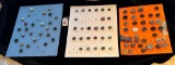LOT OF 3 - OSHKOSH & MUCH MORE RIVET SHANKS BUTTON DISPLAY CARDS