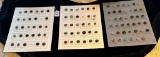 LOT OF 3 - ROUTE 66 & MORE RIVET SHANKS BUTTON DISPLAY CARDS