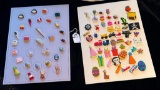LOT OF 2 - CHARACTERS & MORE BUTTON DISPLAY CARDS