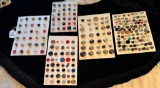LOT OF 5 - VINTAGE & ASSORTED BUTTON DISPLAY CARDS