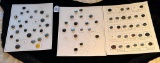 LOT OF 3 - RIVET SHANKS BUTTON DISPLAY CARDS INCLUDING LEGENDS, BLUES & MORE