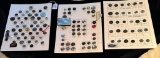 LOT OF 3 - RIVET SHANKS BUTTON DISPLAY CARDS