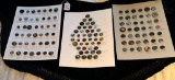 LOT OF 3 - RIVET SHANKS BUTTON DISPLAY CARDS