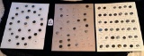 LOT OF 3 - RIVET SHANKS BUTTON DISPLAY CARDS