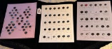 LOT OF 3 - RIVET SHANKS BUTTON DISPLAY CARDS