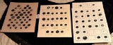 LOT OF 4 - MOTHER/DAUGHTER & MORE RIVET SHANKS BUTTON DISPLAY CARDS