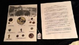 BUTTON CEMETERY DISPLAY & ARTICLE