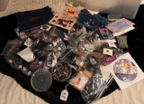 CONTAINER OF RIVET SHANKS, PATCHES & MORE