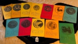LOT OF 12 - THE NATIONAL BUTTON BULLETIN 1991, 1992, 1993, 1994 & 1995