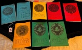 LOT OF 8 1996 THE NATIONAL BUTTON BULLETIN