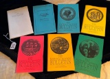LOT OF 7 - 1998 THE NATIONAL BUTTON BULLETIN
