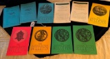 LOT OF 10 - 2000 THE NATIONAL BUTTON BULLETIN